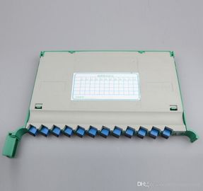 Telecom Standard SC 12Cores ODF With Adapters and Pigtails 19 Inch 12 Core Optic Fiber Patch Panels