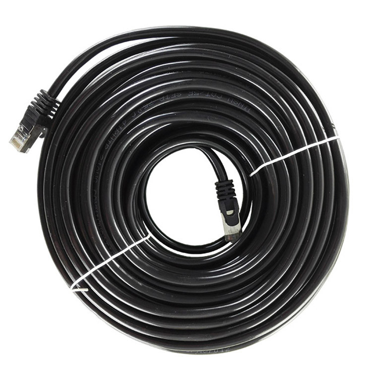RJ45 Cat6 Patch Cords STP 26AWG Stranded Copper Category 6 STP Patch Cables With Different Lengths & Colors Cat6 Kably
